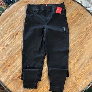 SPANX Distressed Denim legging size M